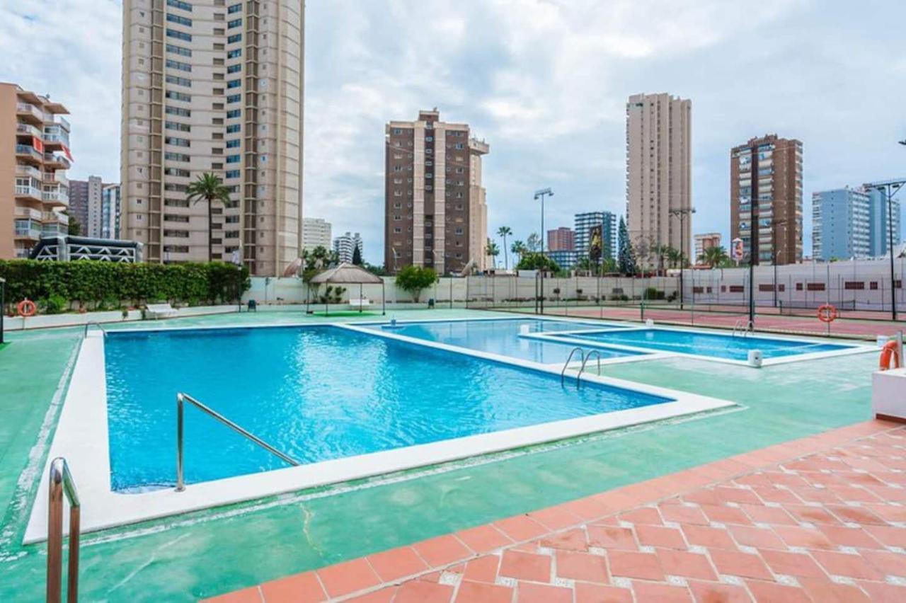 Benidorm Gemelos II One, Impresionante Vista Eksteriør billede