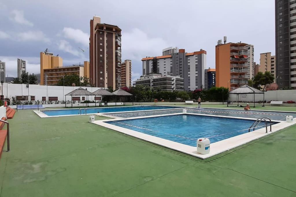 Benidorm Gemelos II One, Impresionante Vista Eksteriør billede