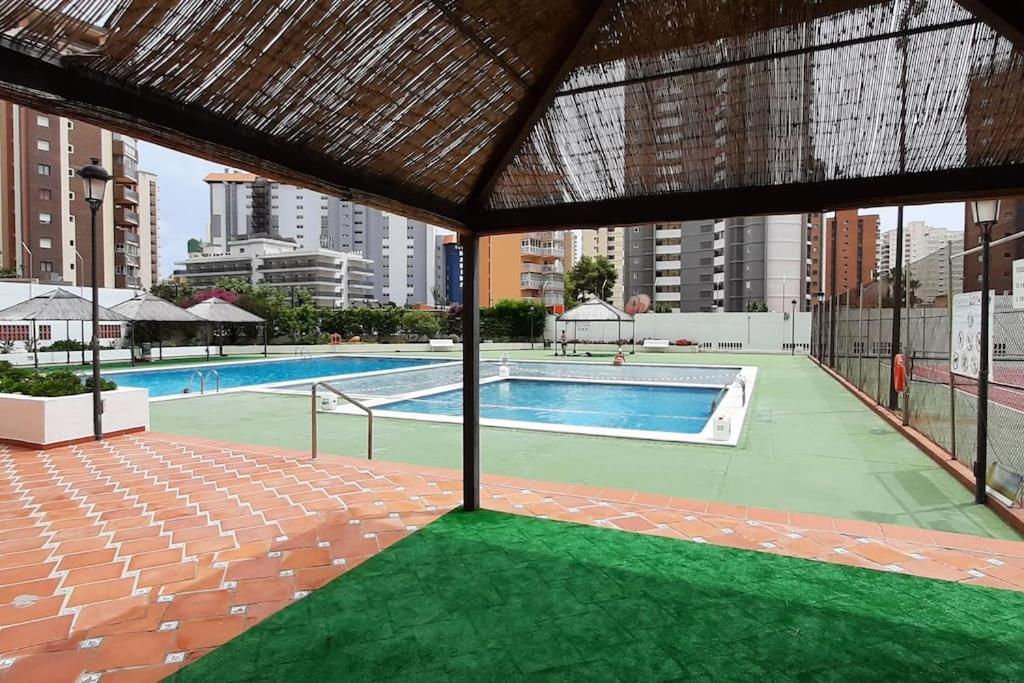 Benidorm Gemelos II One, Impresionante Vista Eksteriør billede