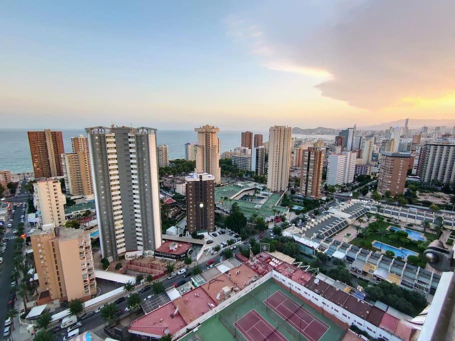 Benidorm Gemelos II One, Impresionante Vista Eksteriør billede